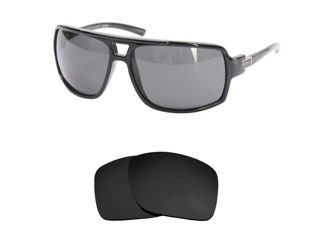 Smith Swindle-Replacement Lenses-Volcanic Black-Non-Polarized-Seek Optics