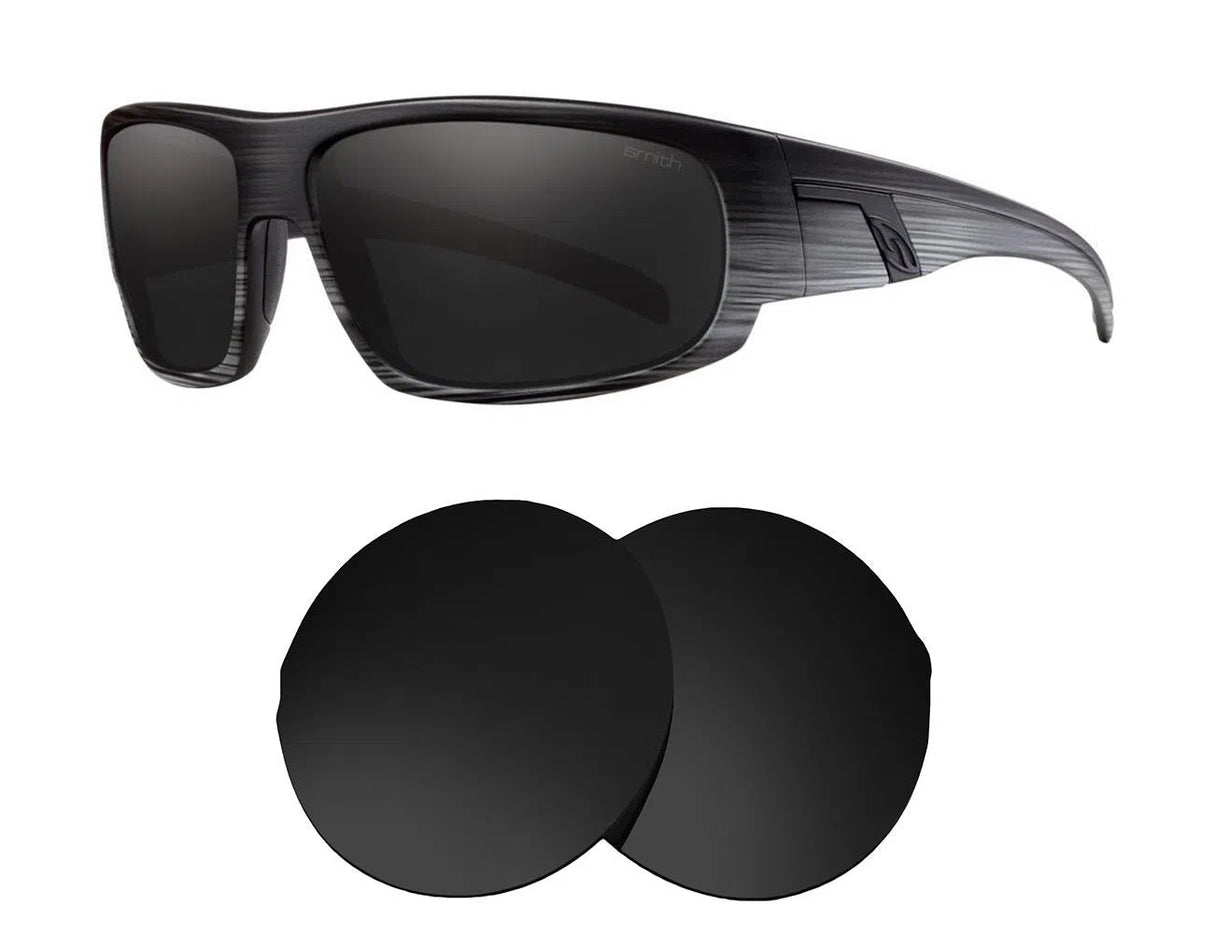 Smith Terrace-Replacement Lenses-Volcanic Black-Non-Polarized-Seek Optics