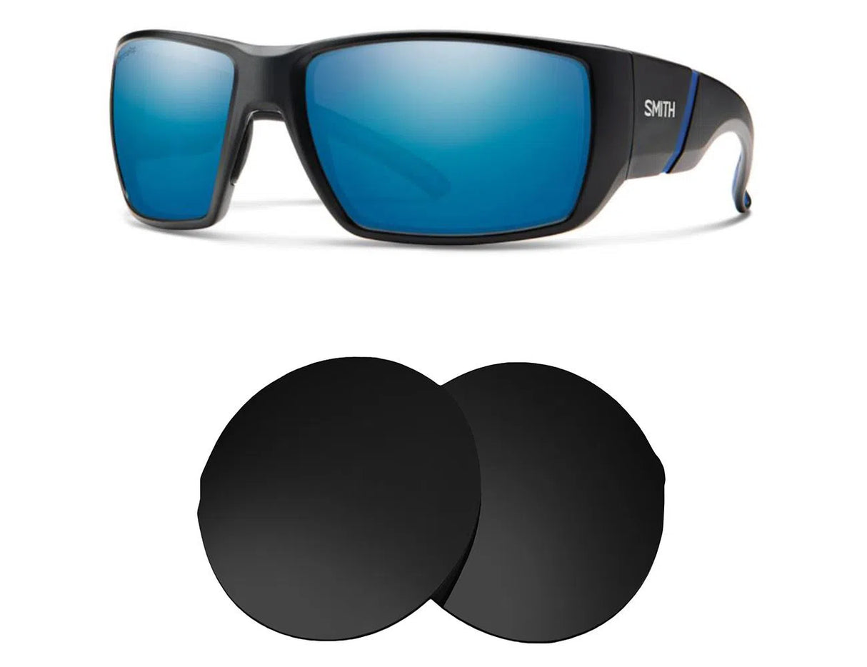 Smith Transfer XL-Replacement Lenses-Volcanic Black-Non-Polarized-Seek Optics