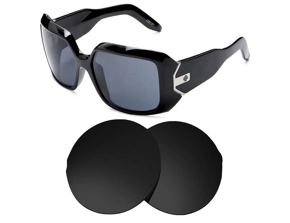 Spy Optic Eliza-Replacement Lenses-Volcanic Black-Non-Polarized-Seek Optics