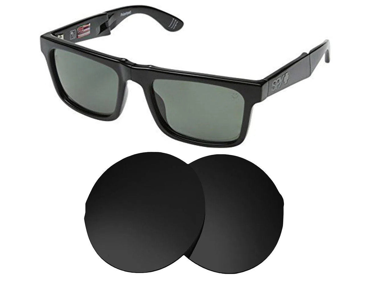 Spy Optic Fold-Replacement Lenses-Volcanic Black-Non-Polarized-Seek Optics