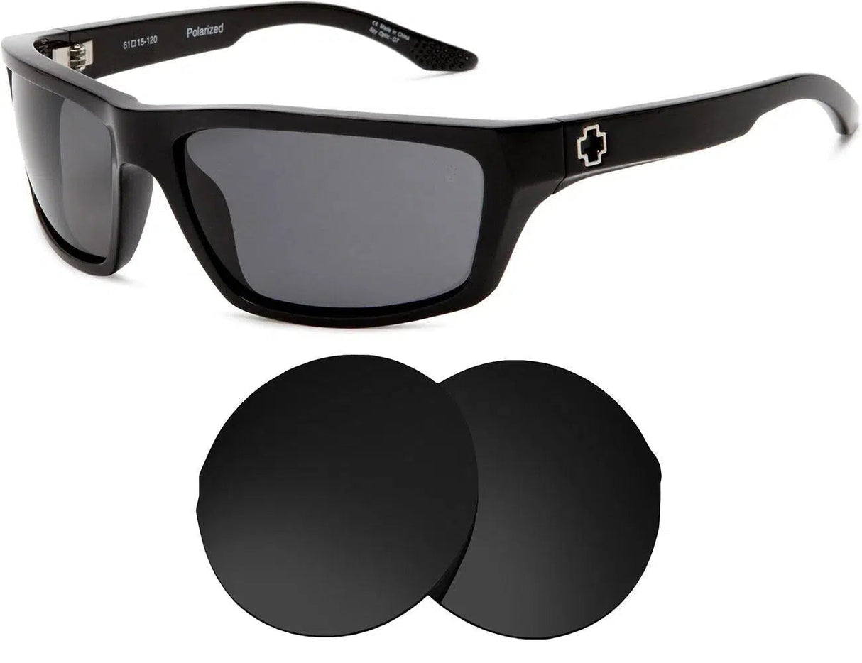 Spy Optic Kash-Replacement Lenses-Volcanic Black-Non-Polarized-Seek Optics