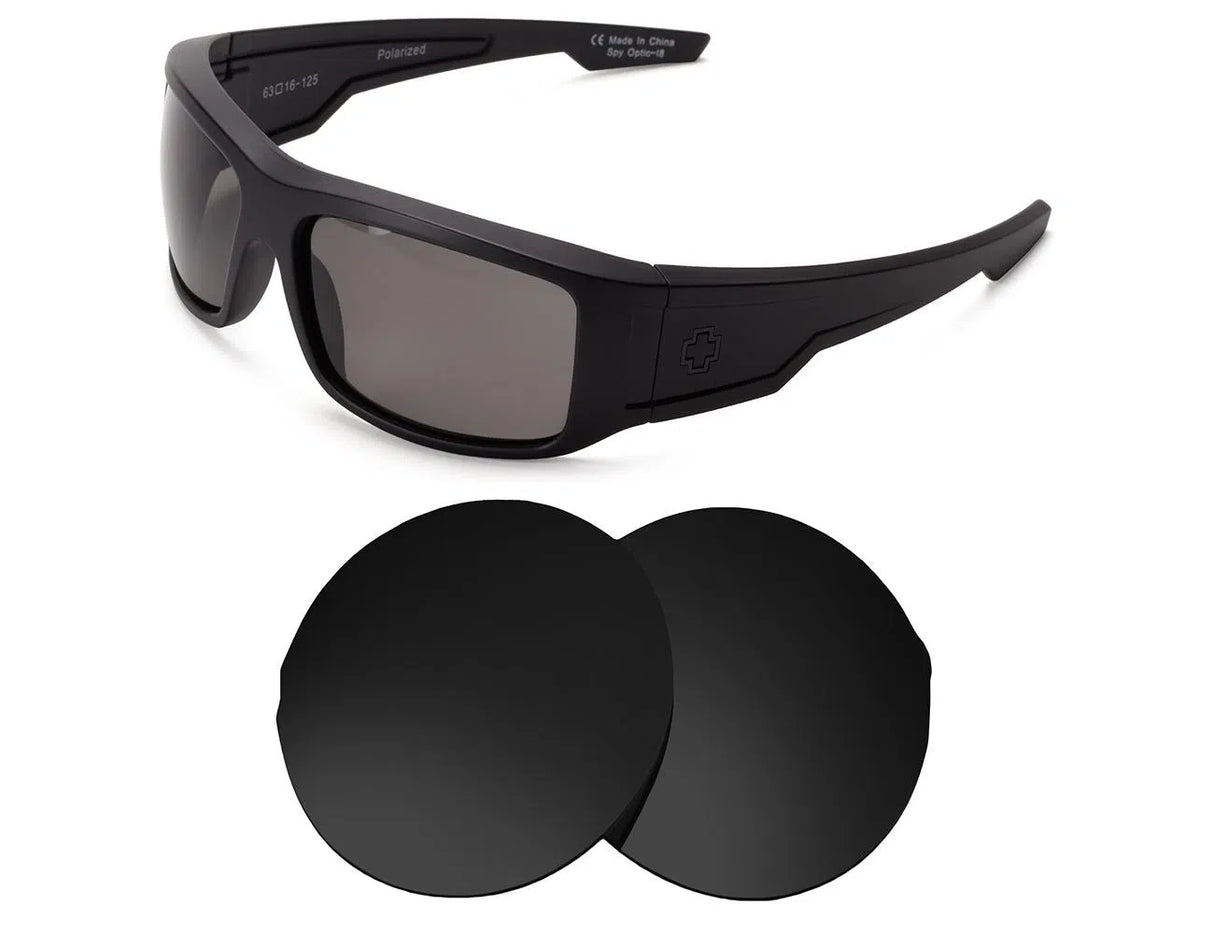 Spy Optic Colt-Replacement Lenses-Volcanic Black-Non-Polarized-Seek Optics
