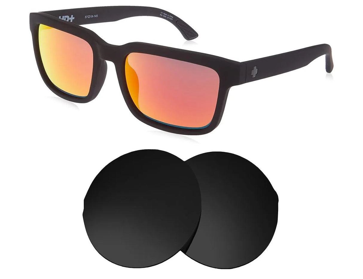 Spy Optic Helm 2-Replacement Lenses-Volcanic Black-Non-Polarized-Seek Optics