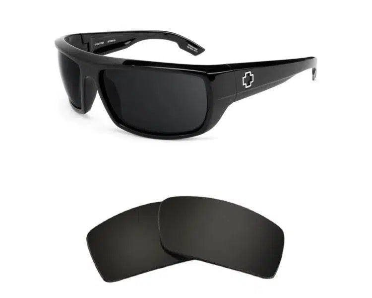 Spy Optic Bounty-Replacement Lenses-Volcanic Black-Non-Polarized-Seek Optics