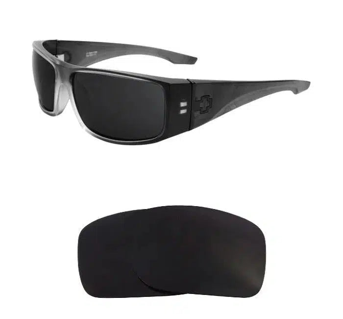 Spy Optic Cooper XL-Replacement Lenses-Volcanic Black-Non-Polarized-Seek Optics