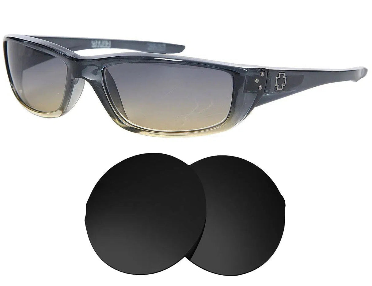Spy Optic Curtis-Replacement Lenses-Volcanic Black-Non-Polarized-Seek Optics