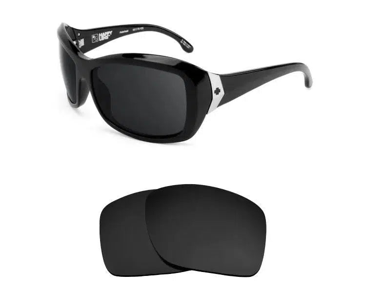 Spy Optic Farrah-Replacement Lenses-Volcanic Black-Non-Polarized-Seek Optics