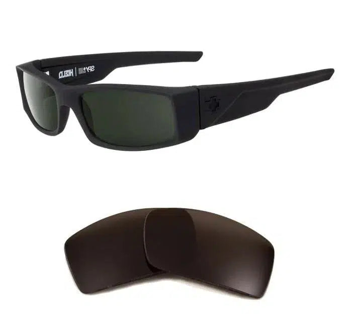 Spy Optic Hielo-Replacement Lenses-Volcanic Black-Non-Polarized-Seek Optics