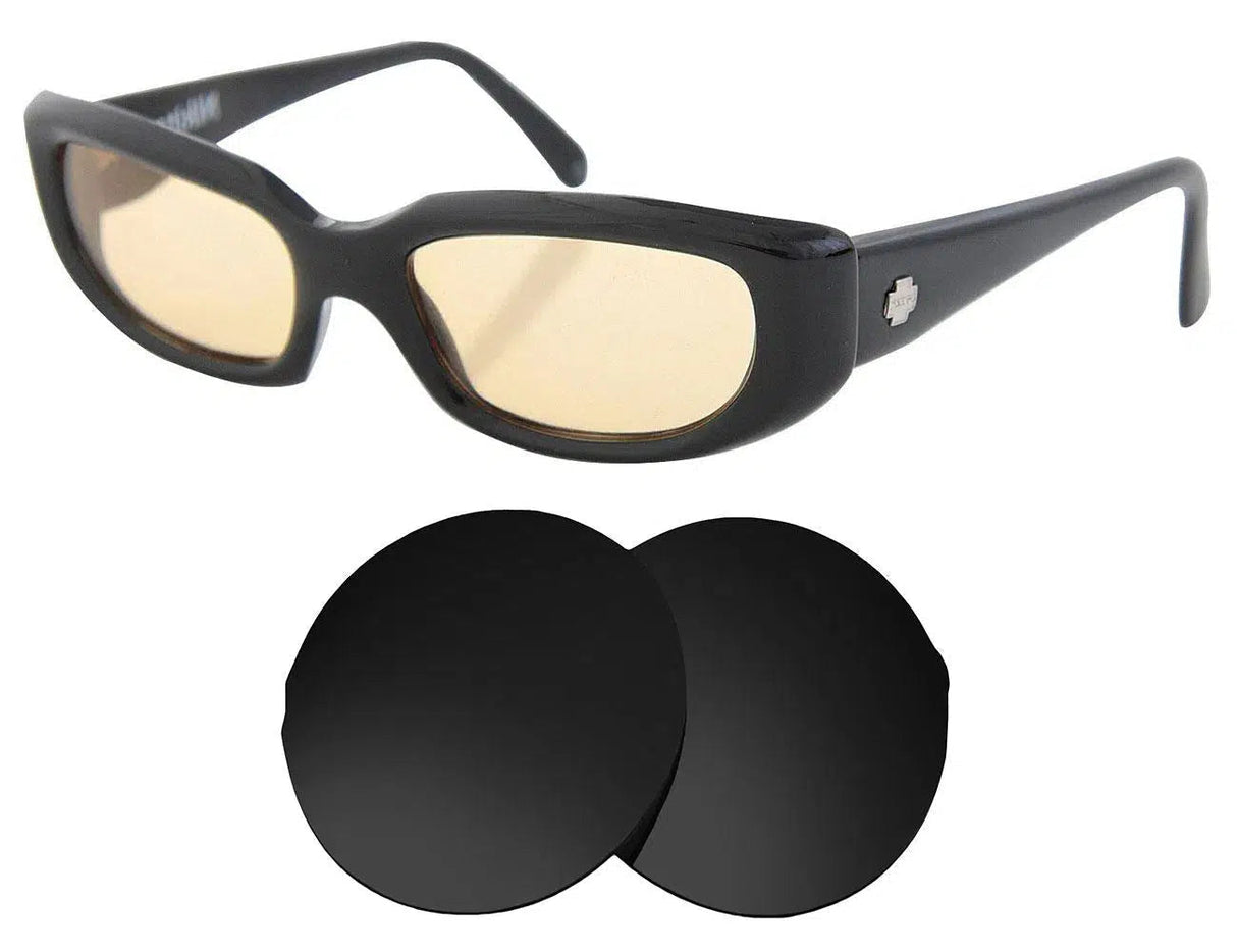 Spy Optic Nikita-Replacement Lenses-Volcanic Black-Non-Polarized-Seek Optics