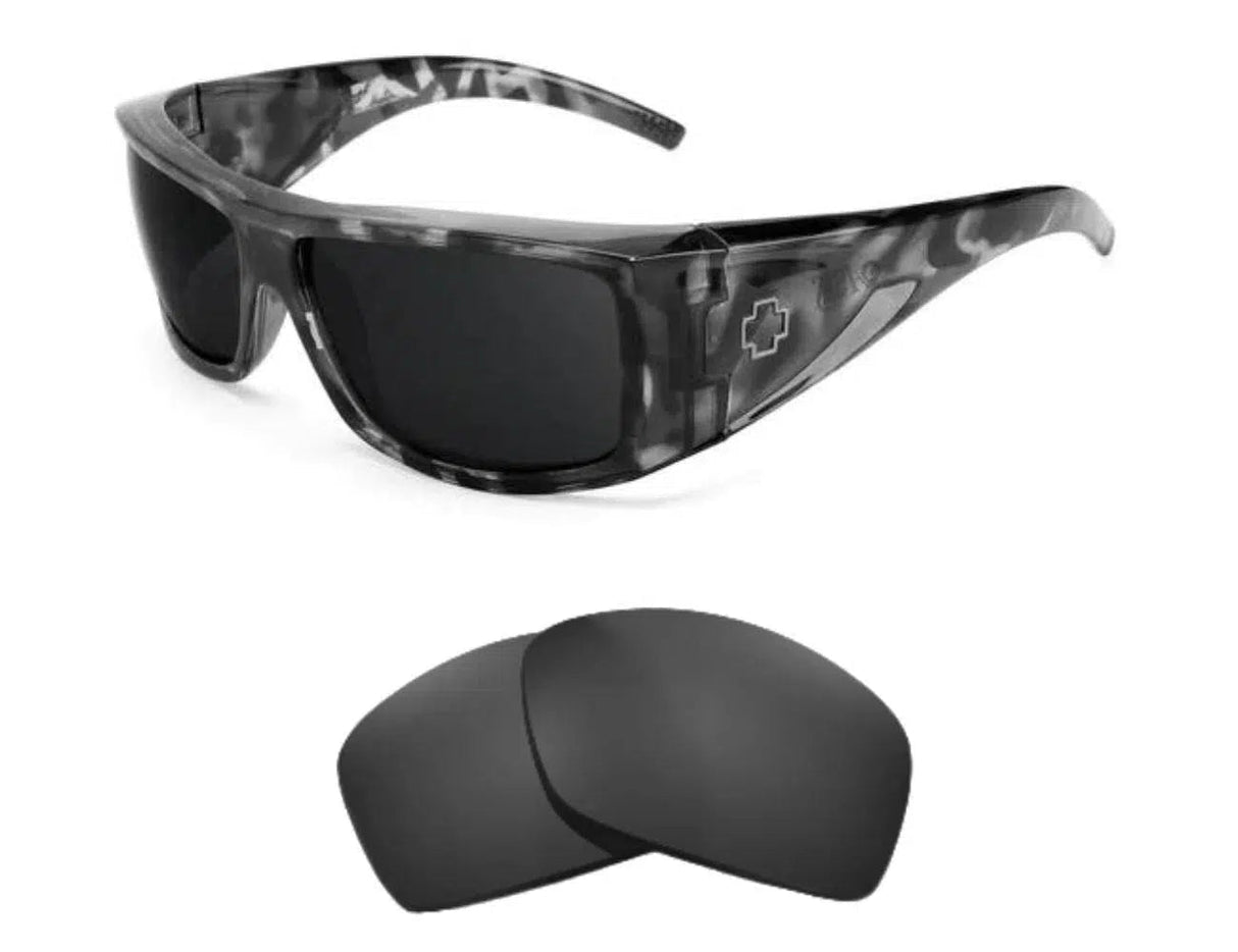 Spy Optic Oasis-Replacement Lenses-Volcanic Black-Non-Polarized-Seek Optics