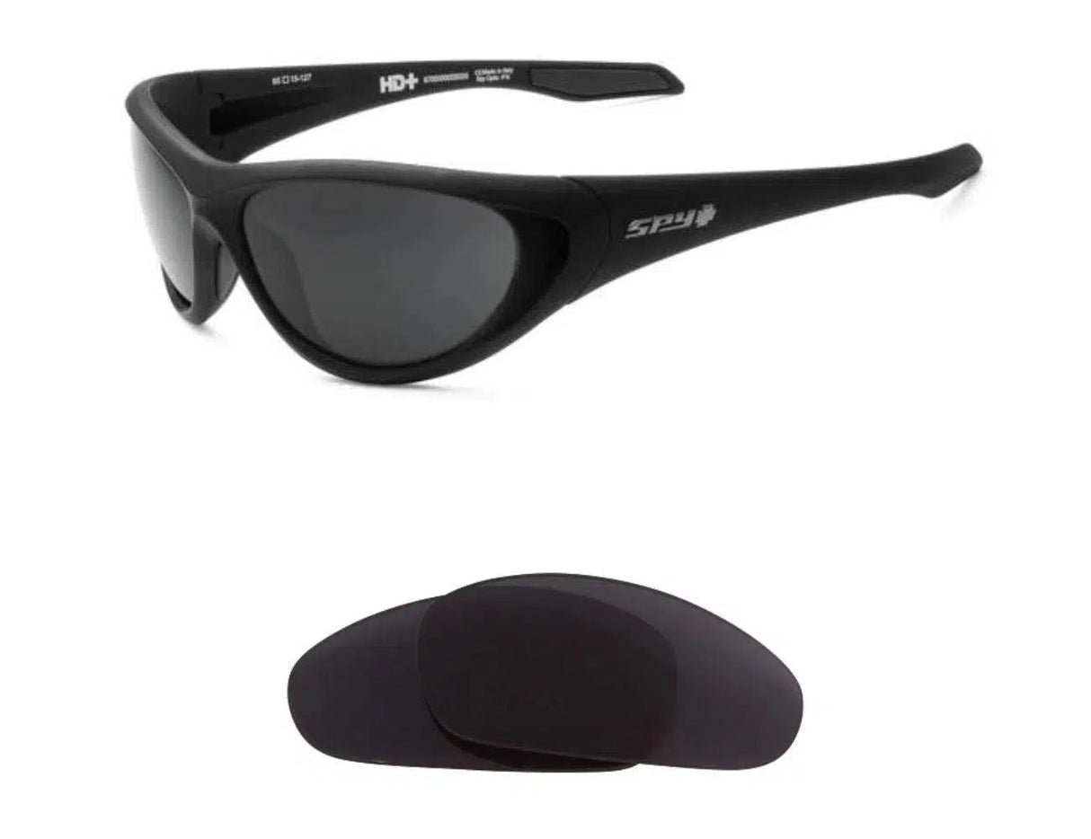 Spy Optic Scoop 2-Replacement Lenses-Volcanic Black-Non-Polarized-Seek Optics