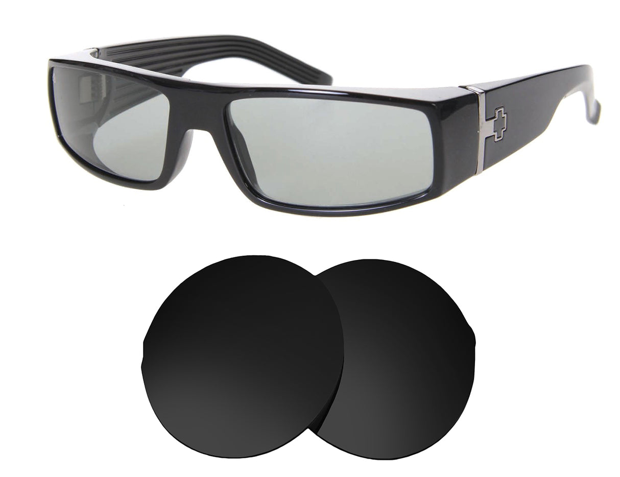 Spy Griffin-Replacement Lenses-Volcanic Black-Non-Polarized-Seek Optics