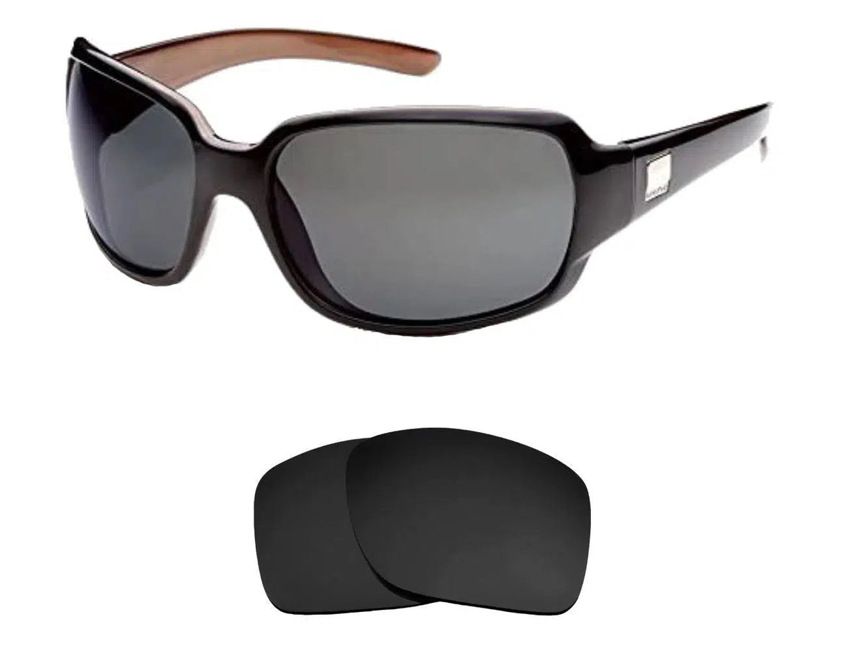 Suncloud Cookie-Replacement Lenses-Volcanic Black-Non-Polarized-Seek Optics
