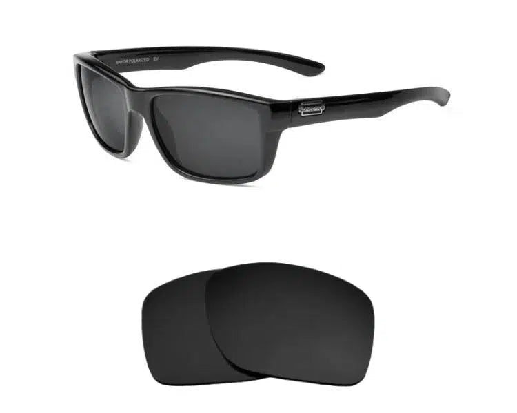 Suncloud Mayor-Replacement Lenses-Volcanic Black-Non-Polarized-Seek Optics