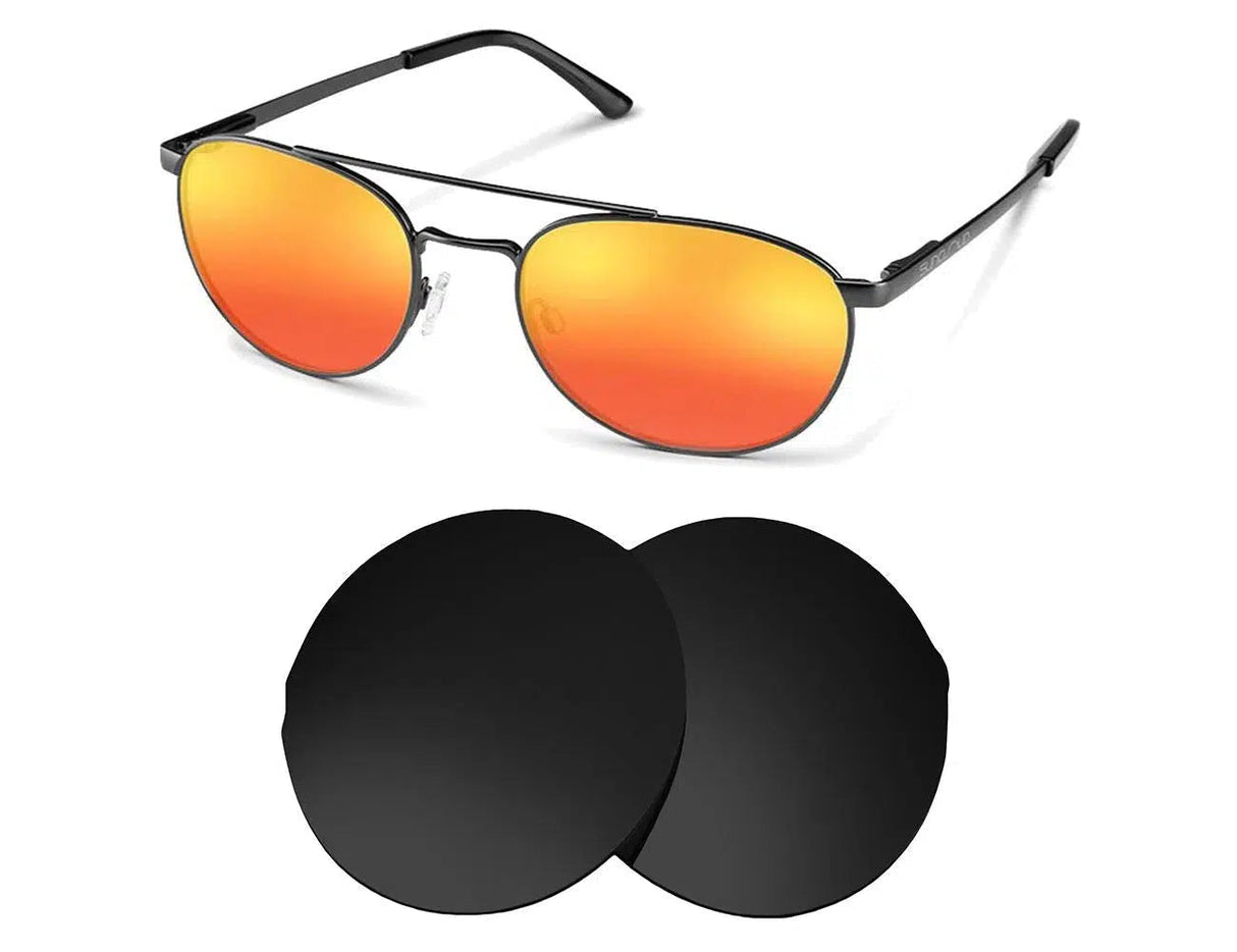 Suncloud Motorist-Replacement Lenses-Volcanic Black-Non-Polarized-Seek Optics