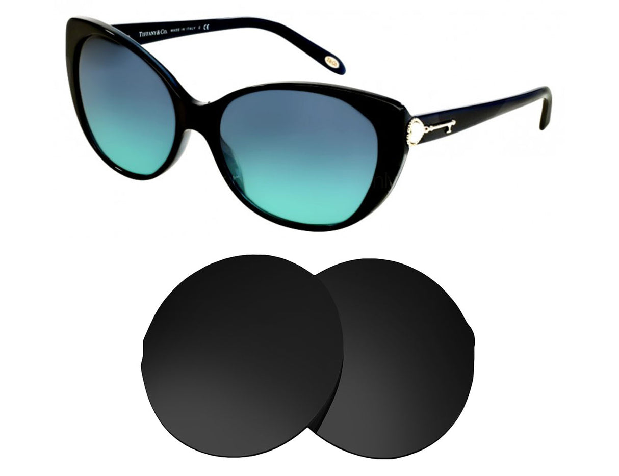 Tiffany & Co TF4099 H-Replacement Lenses-Volcanic Black-Non-Polarized-Seek Optics
