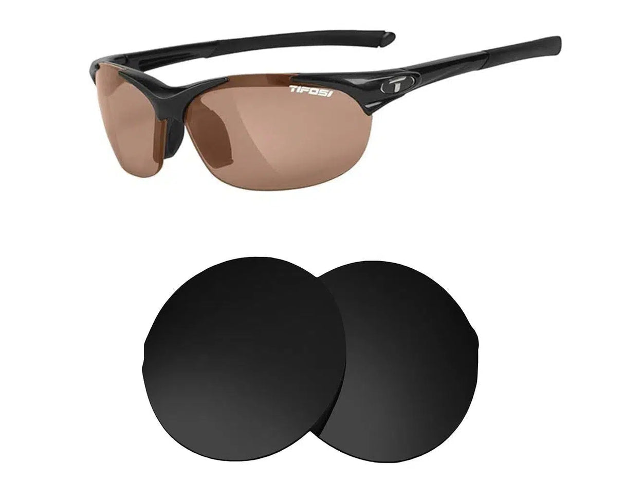 Tifosi Wisp-Replacement Lenses-Volcanic Black-Non-Polarized-Seek Optics