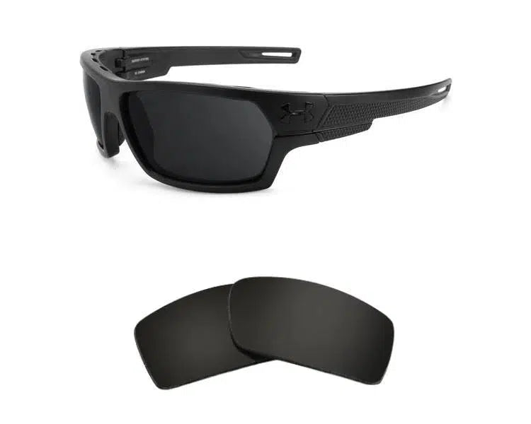 Under Armour Battlewrap-Replacement Lenses-Volcanic Black-Non-Polarized-Seek Optics