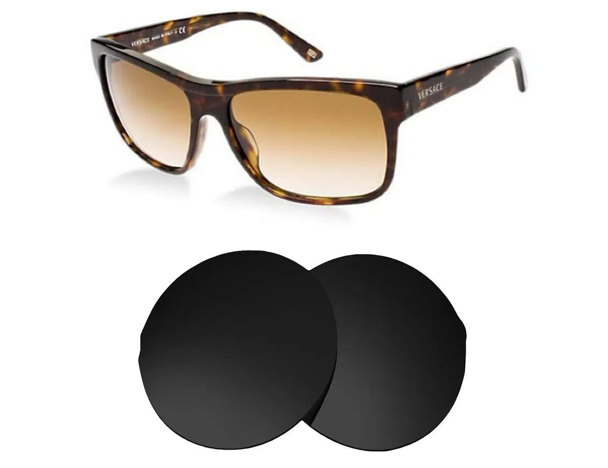 Versace VE 4179-Replacement Lenses-Volcanic Black-Non-Polarized-Seek Optics