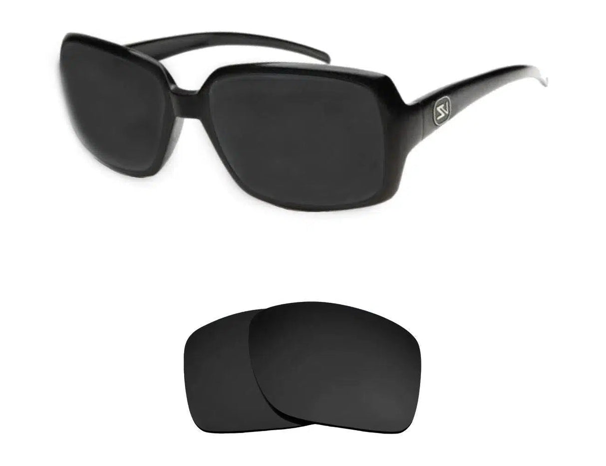 VonZipper Tribeca-Replacement Lenses-Volcanic Black-Non-Polarized-Seek Optics