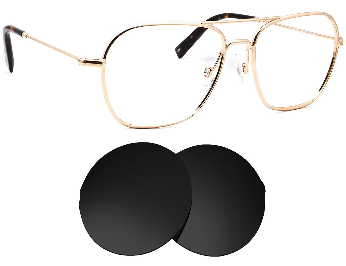 Warby Parker Abe W 2403-Replacement Lenses-Volcanic Black-Non-Polarized-Seek Optics