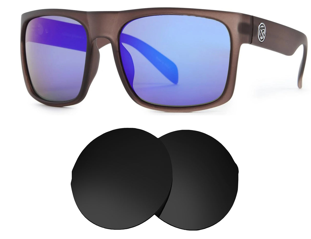 Filtrate Sink XL-Replacement Lenses-Volcanic Black-Non-Polarized-Seek Optics