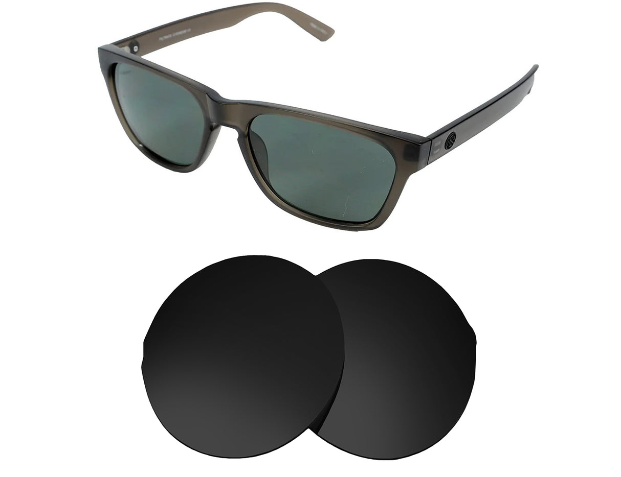 Filtrate Strummer-Replacement Lenses-Volcanic Black-Non-Polarized-Seek Optics