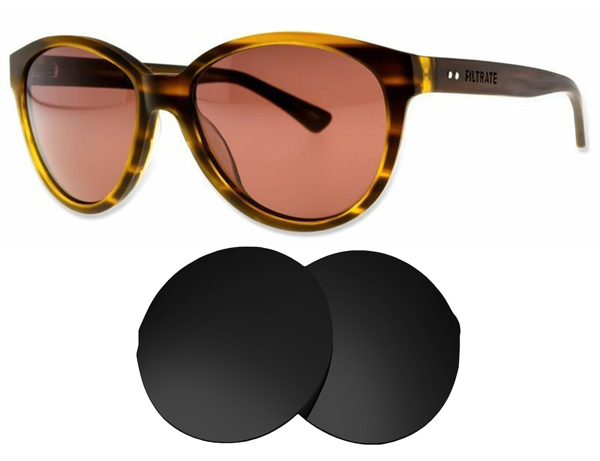 Filtrate Verse-Replacement Lenses-Volcanic Black-Non-Polarized-Seek Optics