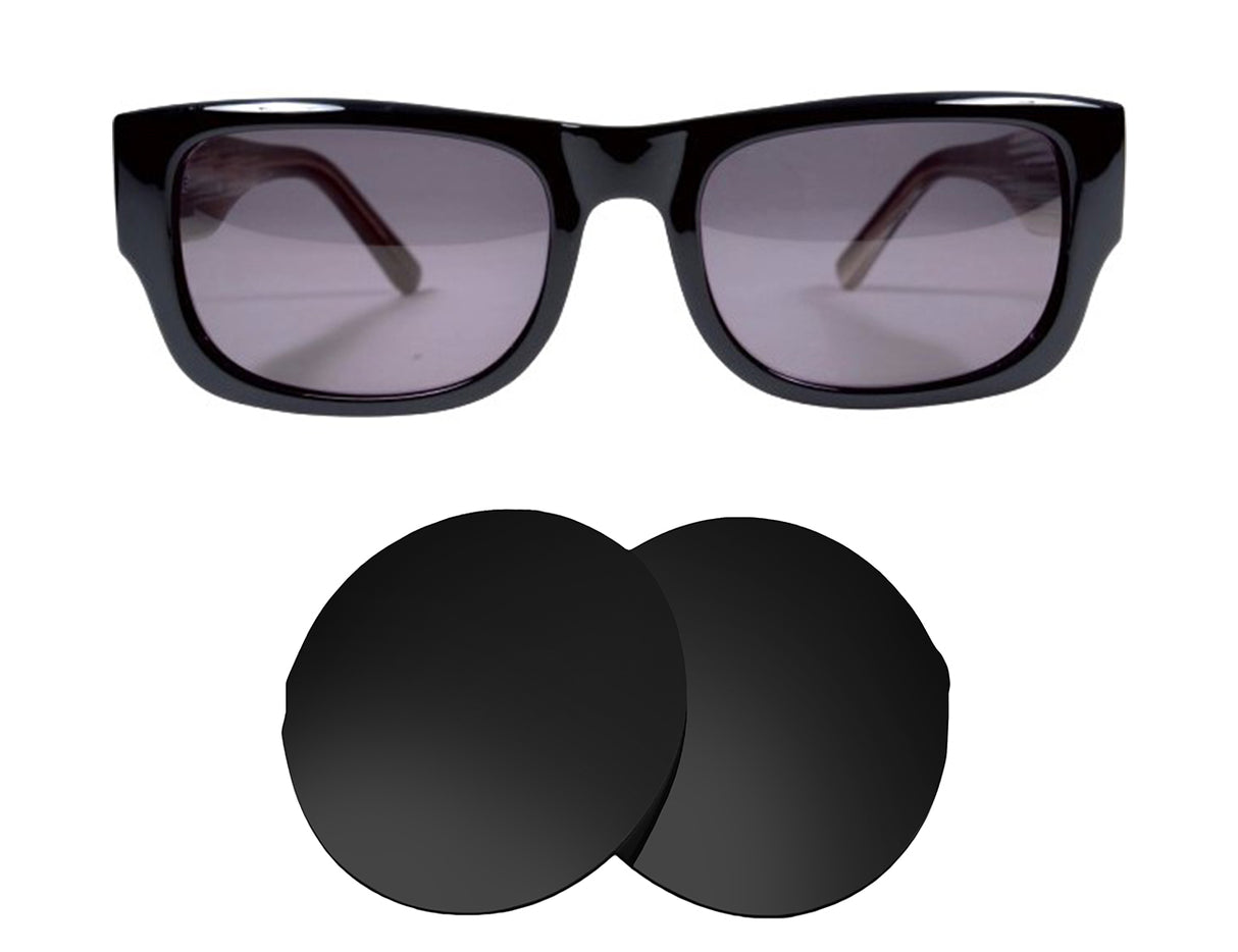 Filtrate Calico-Replacement Lenses-Volcanic Black-Non-Polarized-Seek Optics