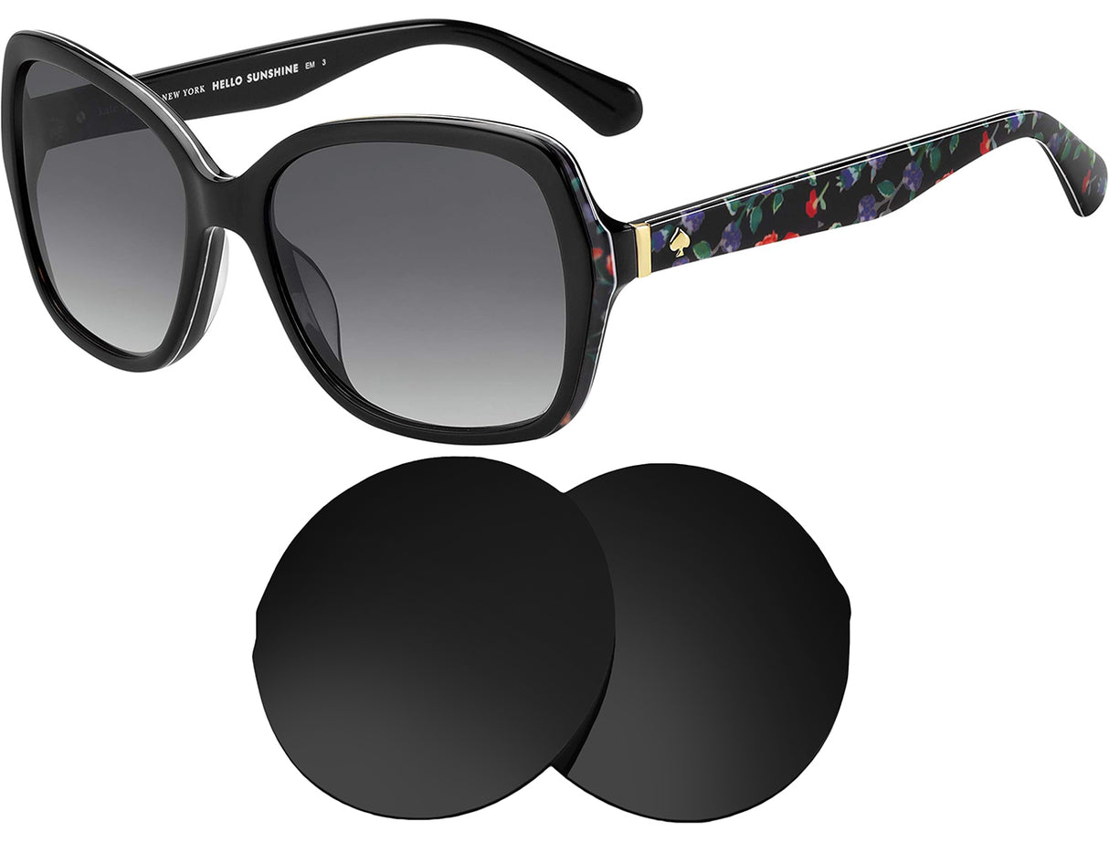 Kate Spade Karalyn/S-Replacement Lenses-Volcanic Black-Non-Polarized-Seek Optics