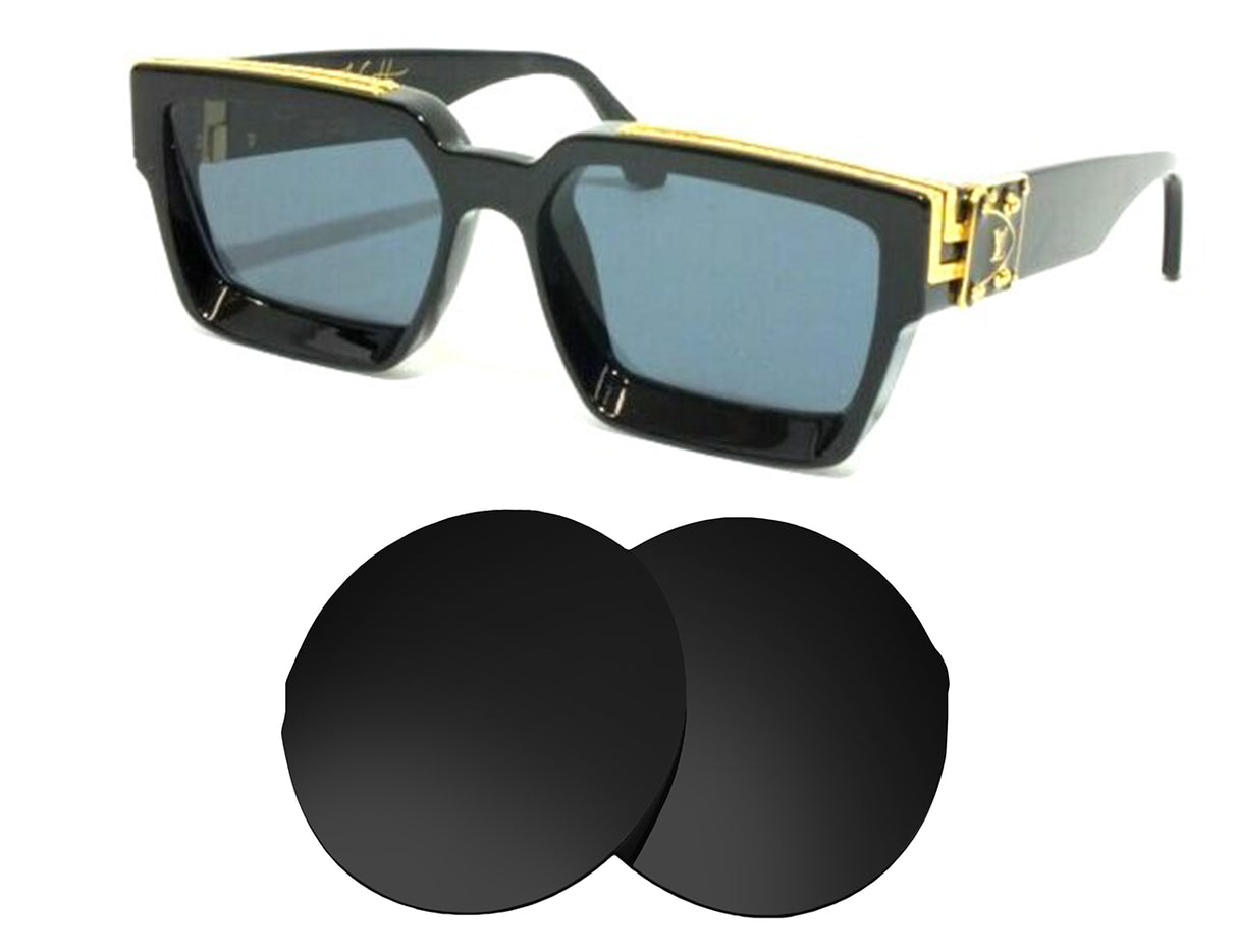 Louis Vuitton 1.1 Millionaire-Replacement Lenses-Volcanic Black-Non-Polarized-Seek Optics