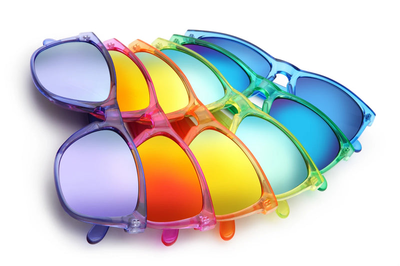 sunglasses with colored replacement lenses