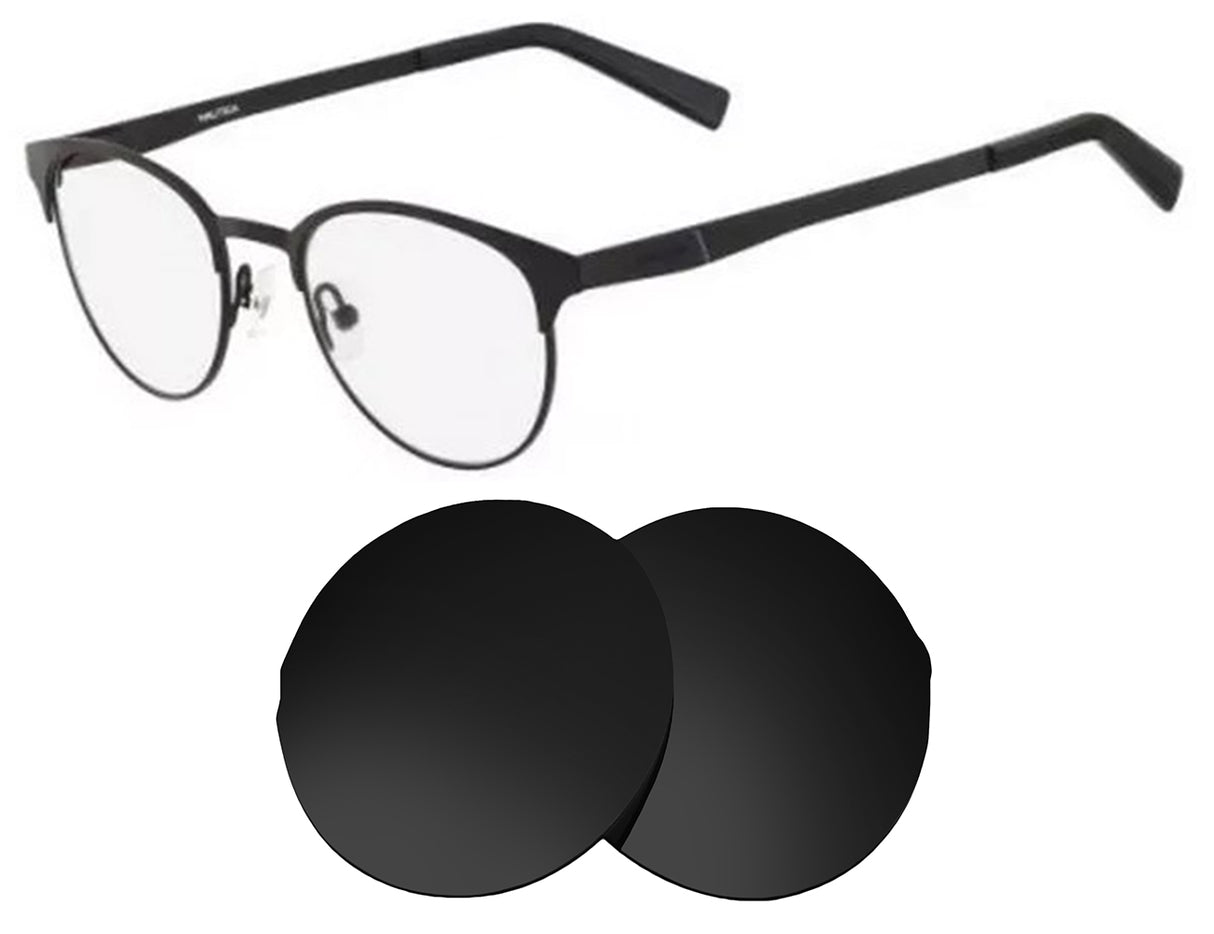 Nautica N7236 48mm-Replacement Lenses-Volcanic Black-Non-Polarized-Seek Optics