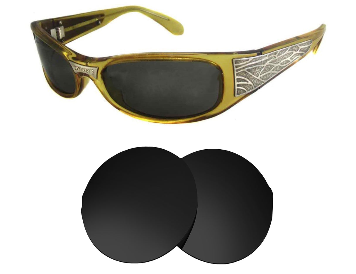 Black Flys Sci Fly-Replacement Lenses-Volcanic Black-Non-Polarized-Seek Optics