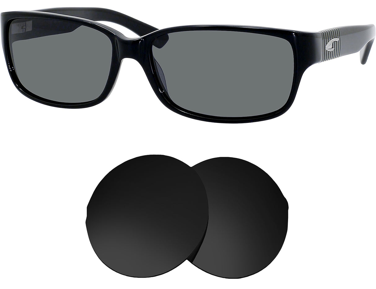 Carrera CA927/S-Replacement Lenses-Volcanic Black-Non-Polarized-Seek Optics