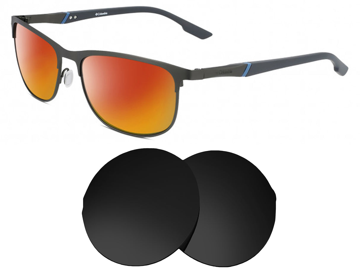 Columbia C117S-Replacement Lenses-Volcanic Black-Non-Polarized-Seek Optics