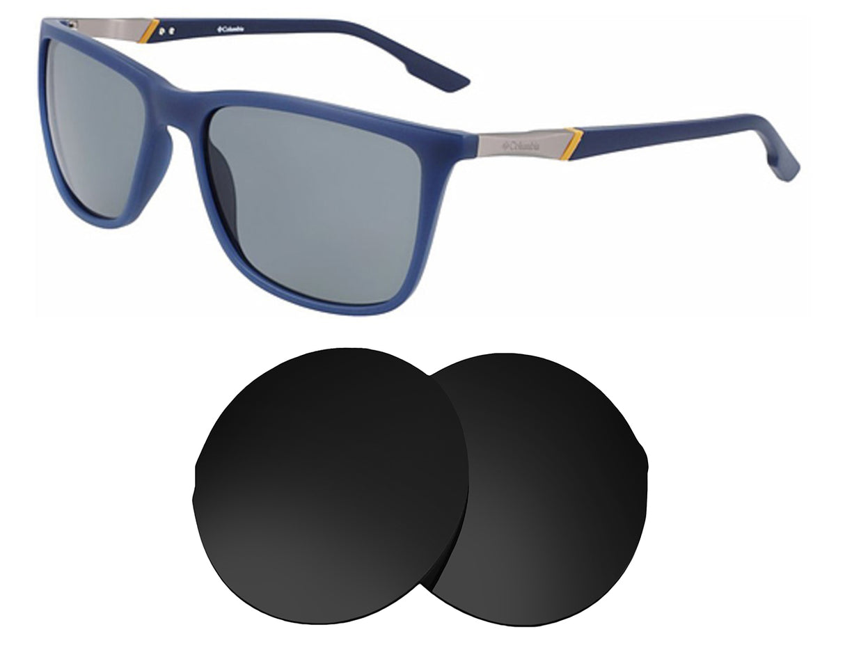 Columbia C553S-Replacement Lenses-Volcanic Black-Non-Polarized-Seek Optics