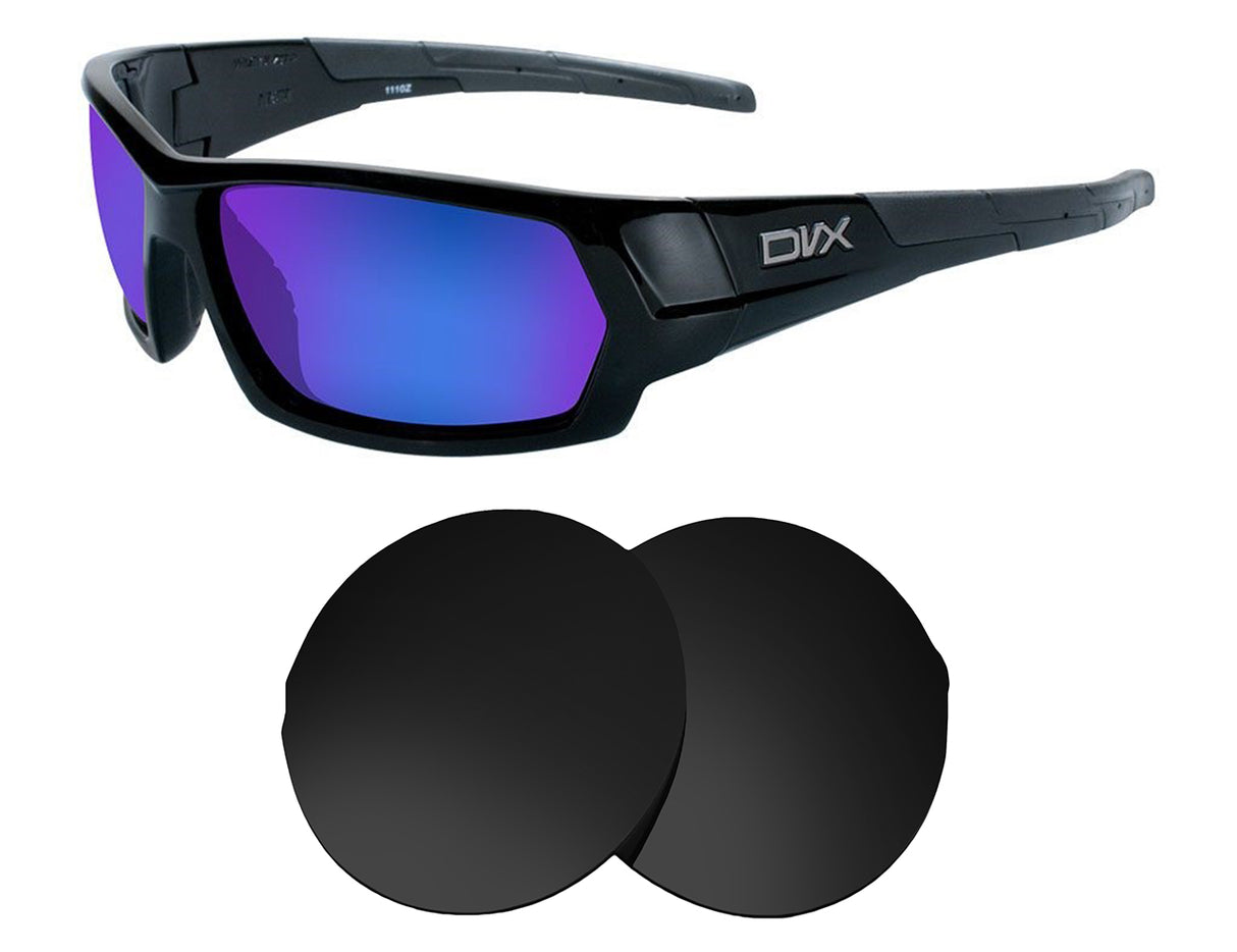DVX Next-Replacement Lenses-Volcanic Black-Non-Polarized-Seek Optics
