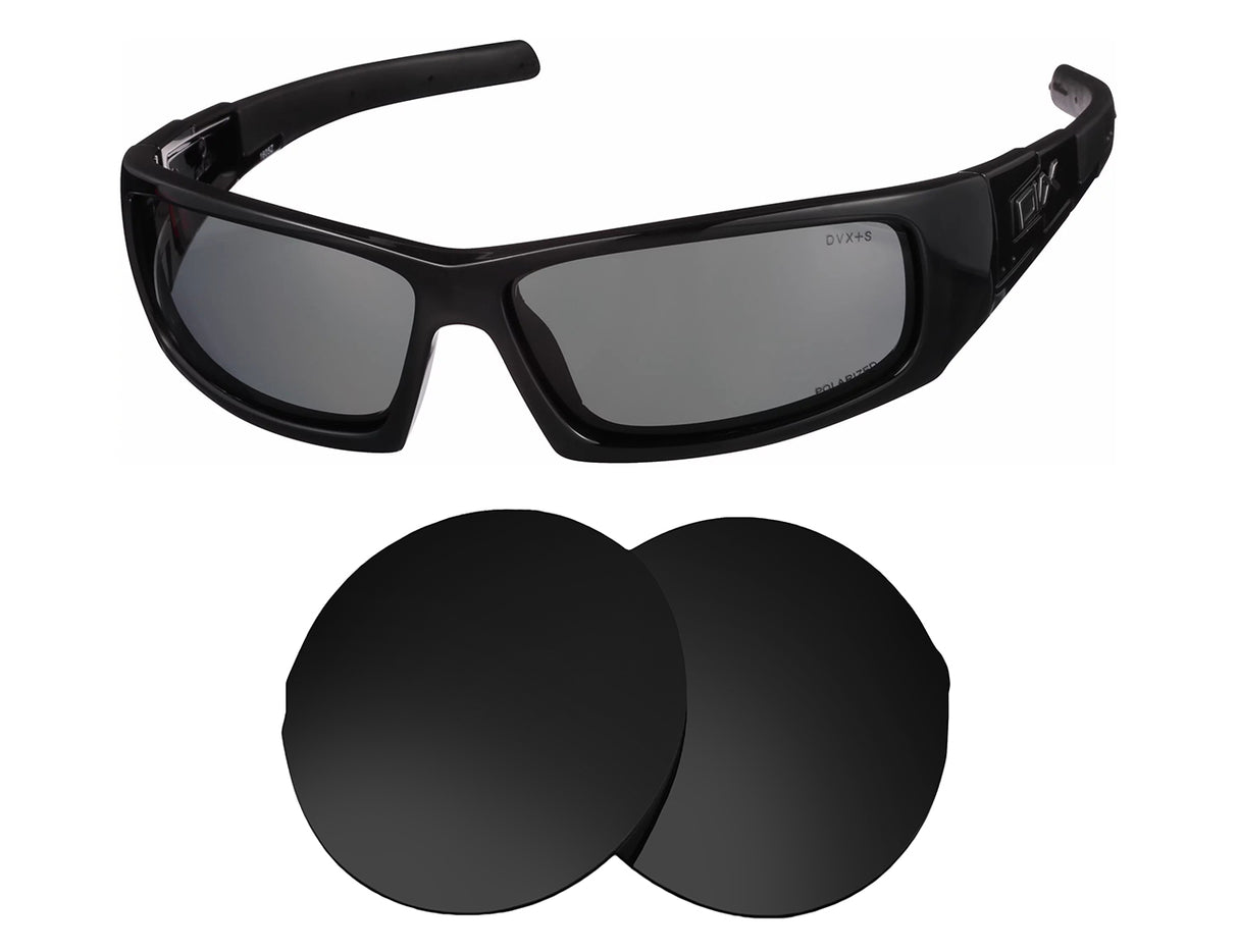 DVX Vizor-Replacement Lenses-Volcanic Black-Non-Polarized-Seek Optics