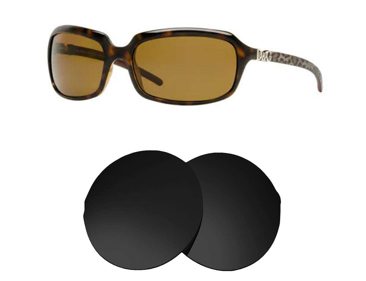 Dolce & Gabbana DG2192-Replacement Lenses-Volcanic Black-Non-Polarized-Seek Optics