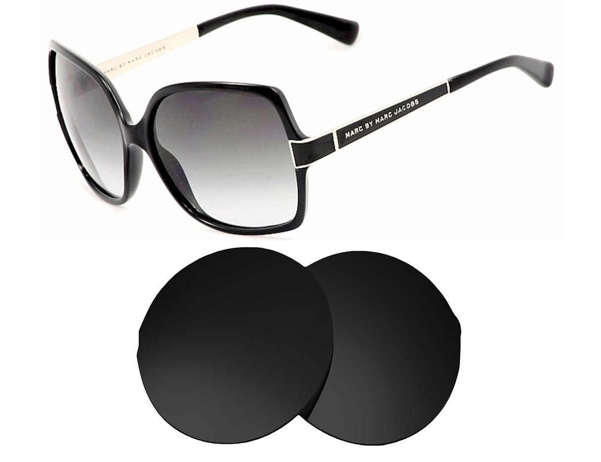 Marc Jacobs MMJ122/S-Replacement Lenses-Volcanic Black-Non-Polarized-Seek Optics