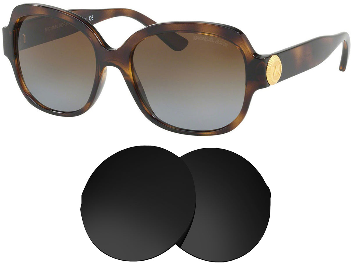 Michael Kors Suz MK2055-Replacement Lenses-Volcanic Black-Non-Polarized-Seek Optics