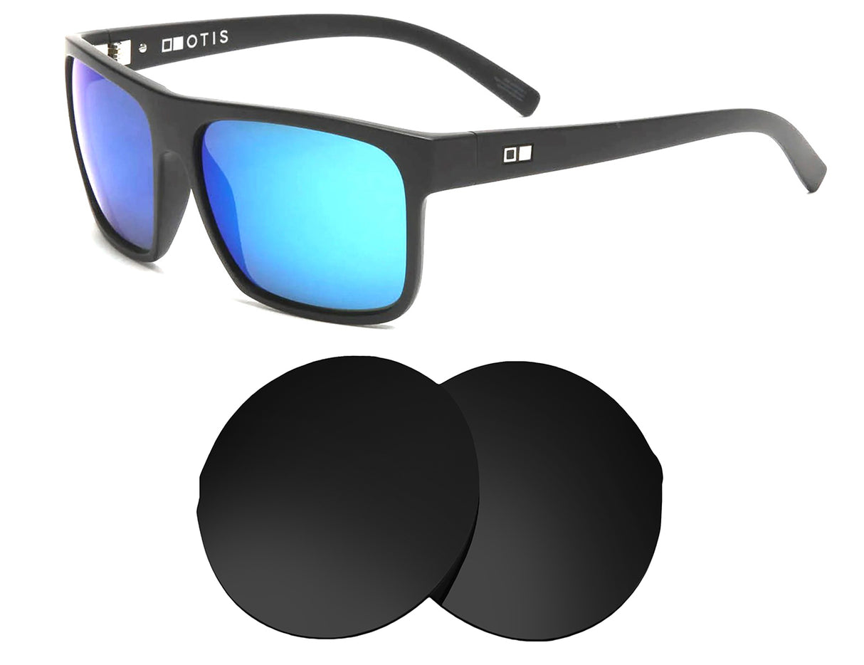 Otis After Dark-Replacement Lenses-Volcanic Black-Non-Polarized-Seek Optics