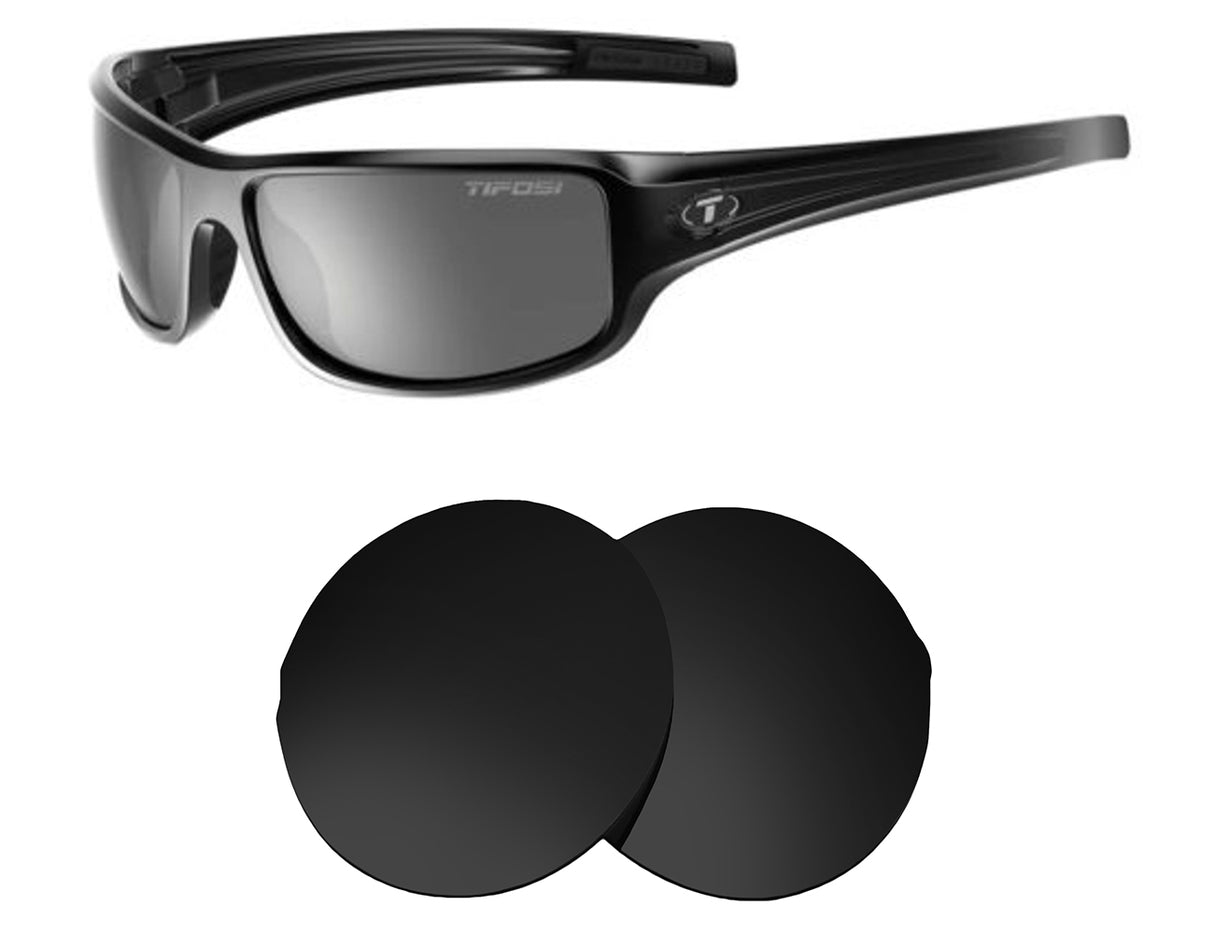 Tifosi Bronx-Replacement Lenses-Volcanic Black-Non-Polarized-Seek Optics