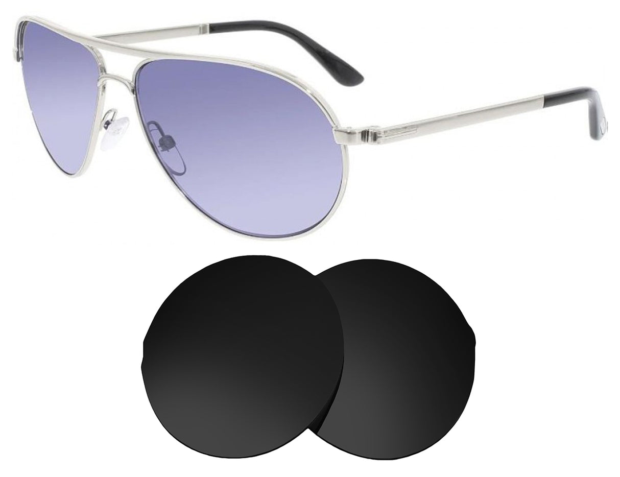 Tom Ford Marko-Replacement Lenses-Volcanic Black-Non-Polarized-Seek Optics