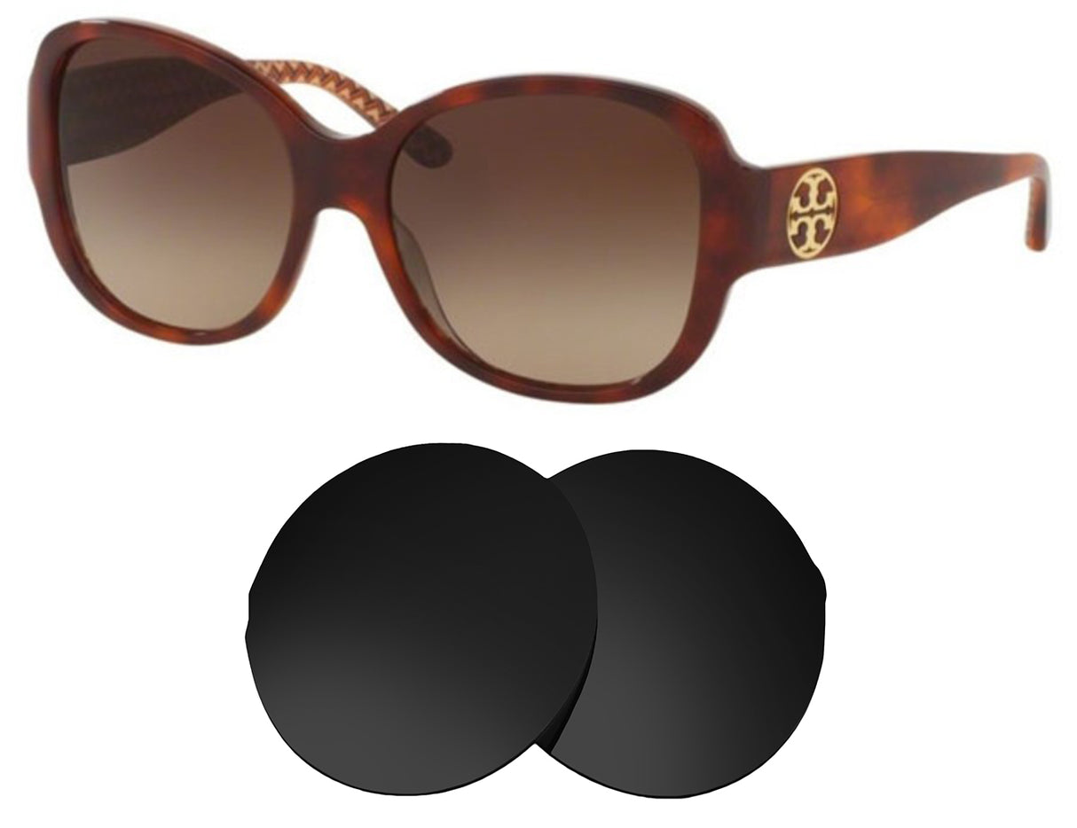 Tory Burch TY7108-Replacement Lenses-Volcanic Black-Non-Polarized-Seek Optics