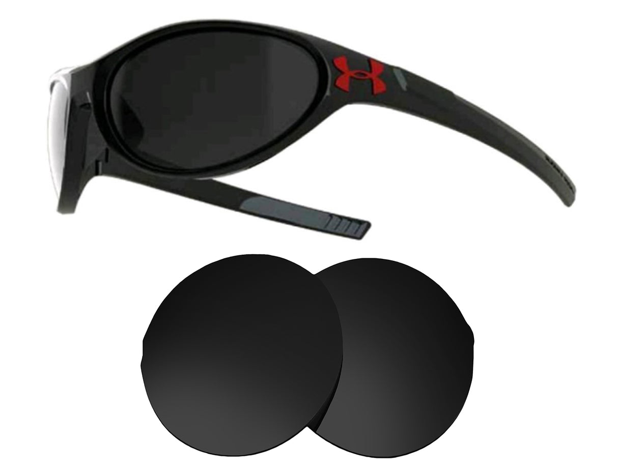 Under Armour Glyde-Replacement Lenses-Volcanic Black-Non-Polarized-Seek Optics
