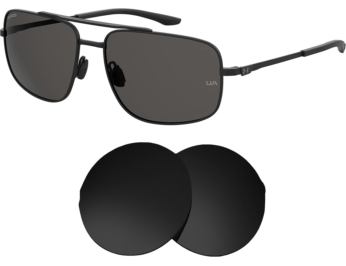 Under Armour Impulse-Replacement Lenses-Volcanic Black-Non-Polarized-Seek Optics