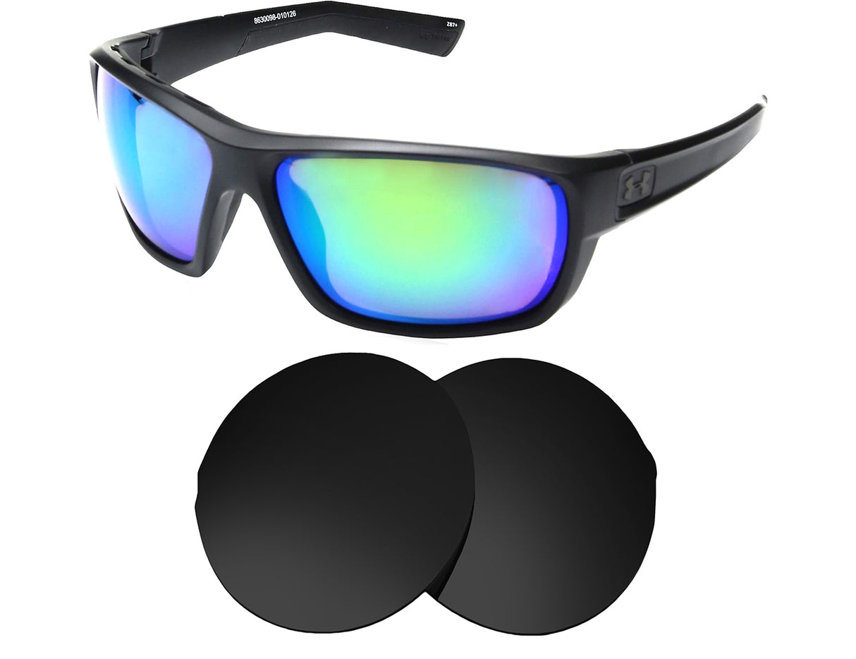 Under Armour Launch-Replacement Lenses-Volcanic Black-Non-Polarized-Seek Optics